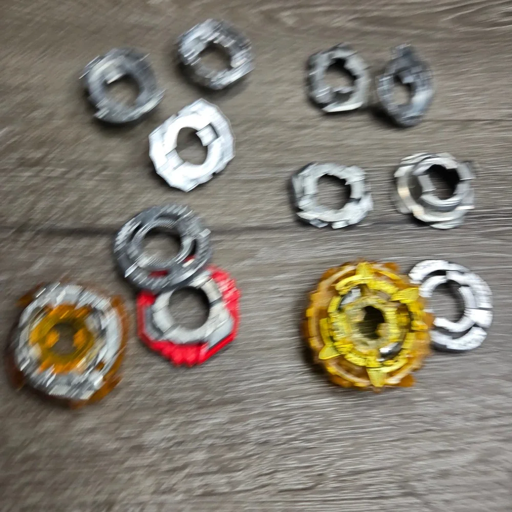 Beyblade Burst Forge Discs Frames Core Armor Lot 12 Assorted Multicolor Parts